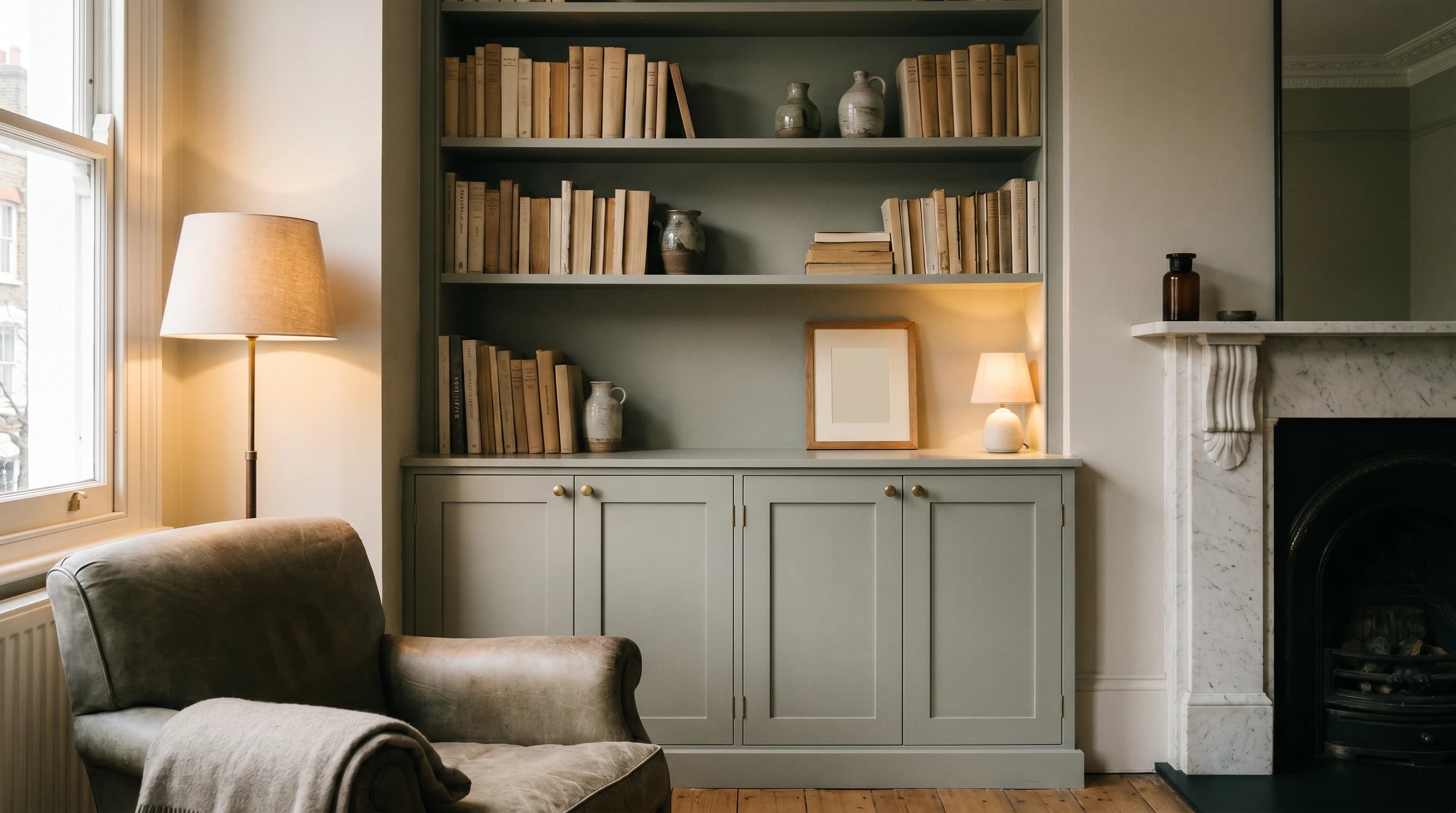 Alcove units and shelving — PrimeCraft Surface Solutions carpentry service