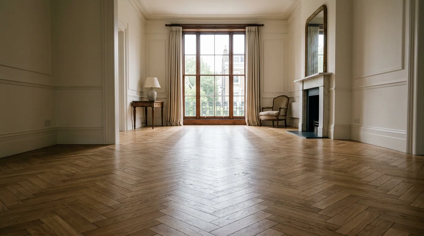 Herringbone and parquet — PrimeCraft Surface Solutions flooring service