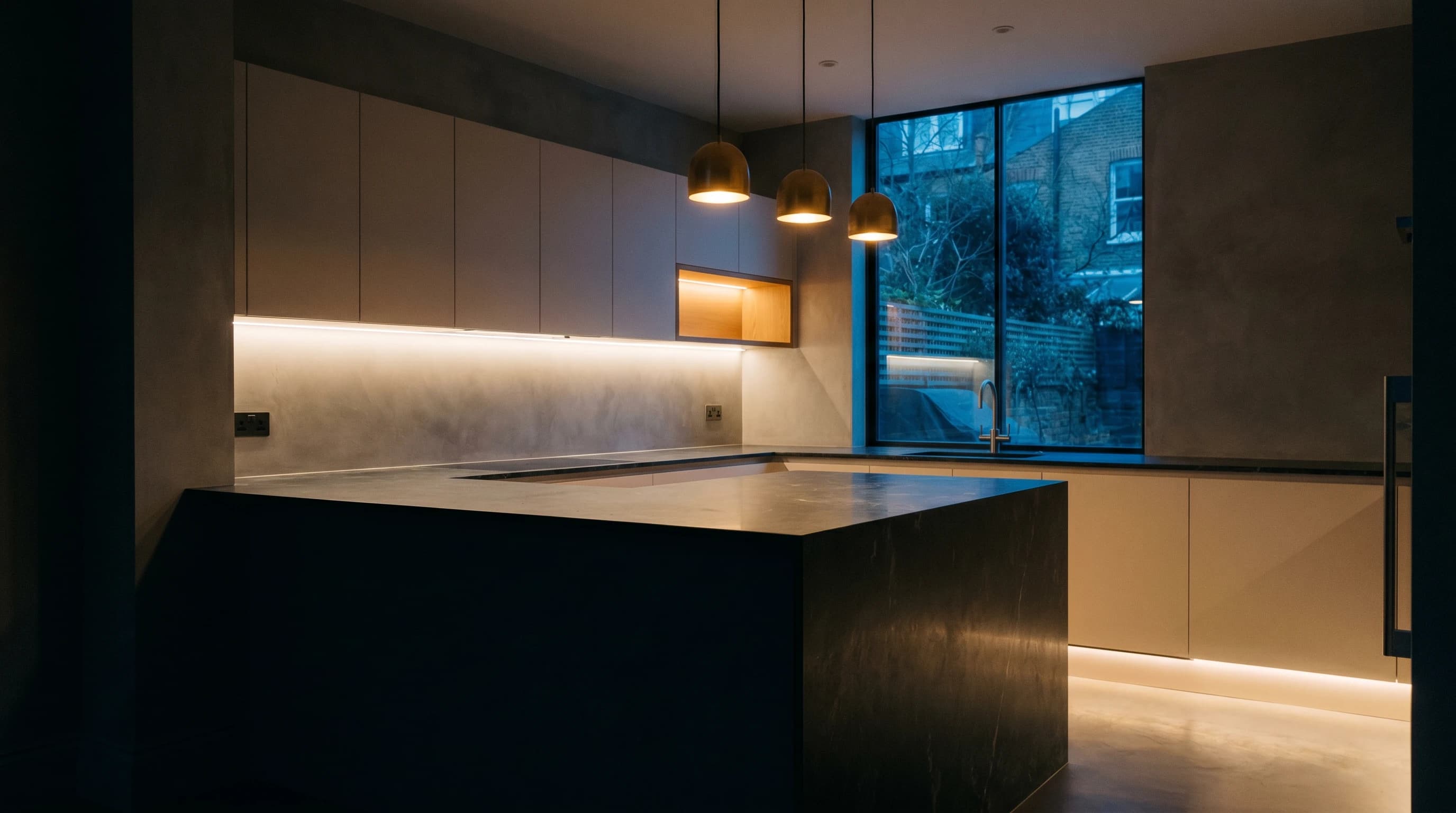 Lighting and power — PrimeCraft Surface Solutions kitchen service