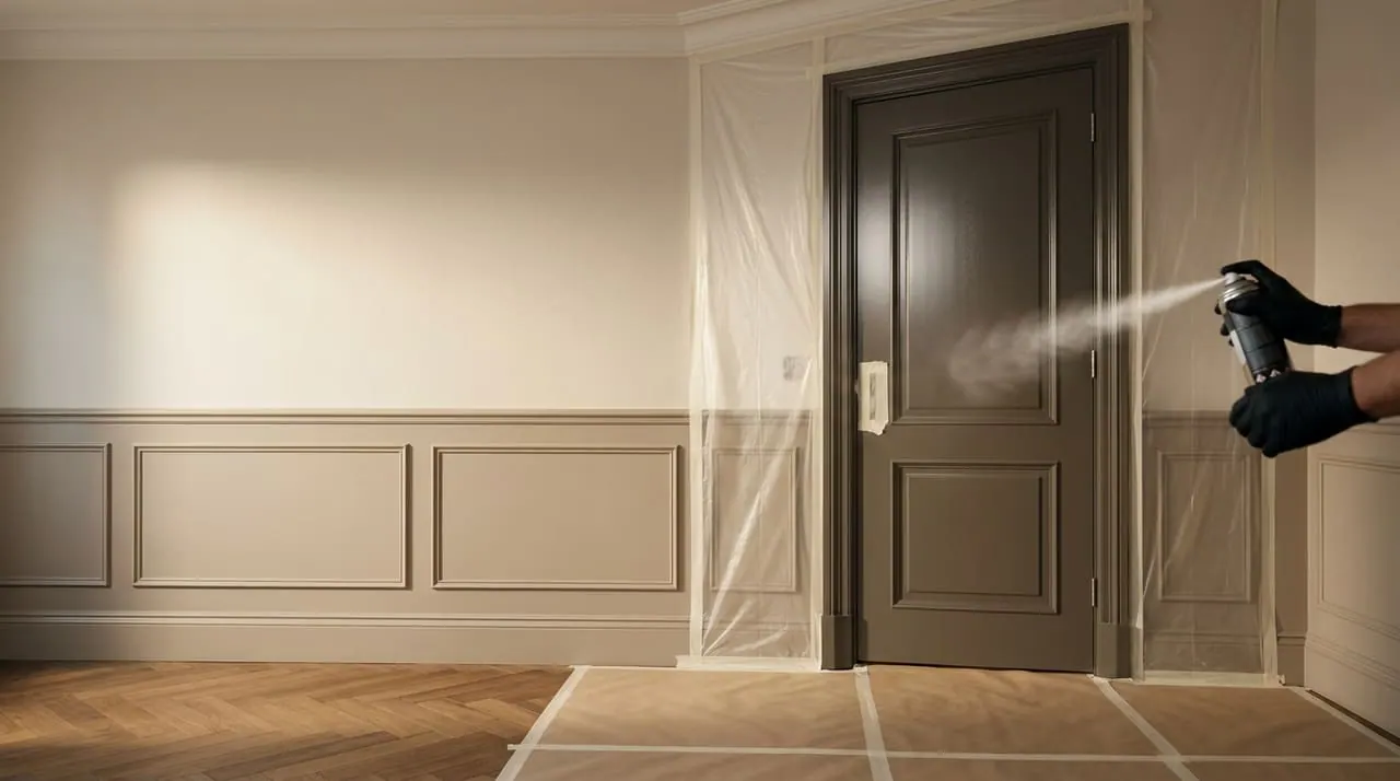 Spot spraying and touch-ups — PrimeCraft Surface Solutions surface restoration