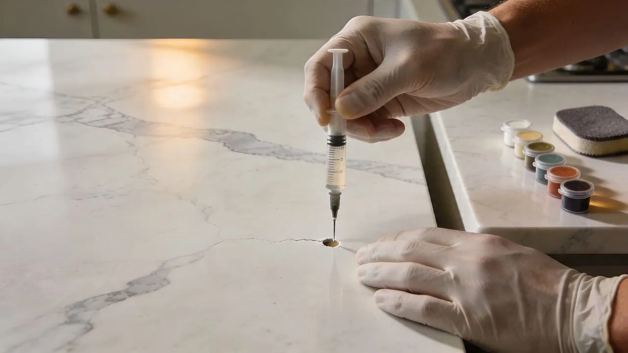 Stone and worktop repair — PrimeCraft Surface Solutions surface restoration