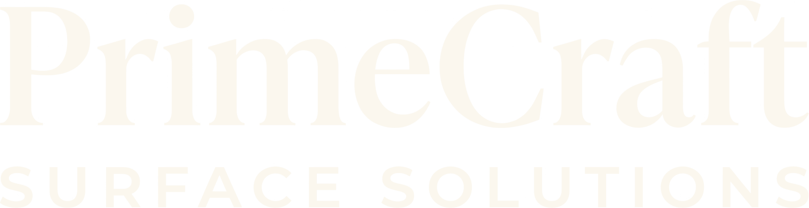 PrimeCraft Surface Solutions