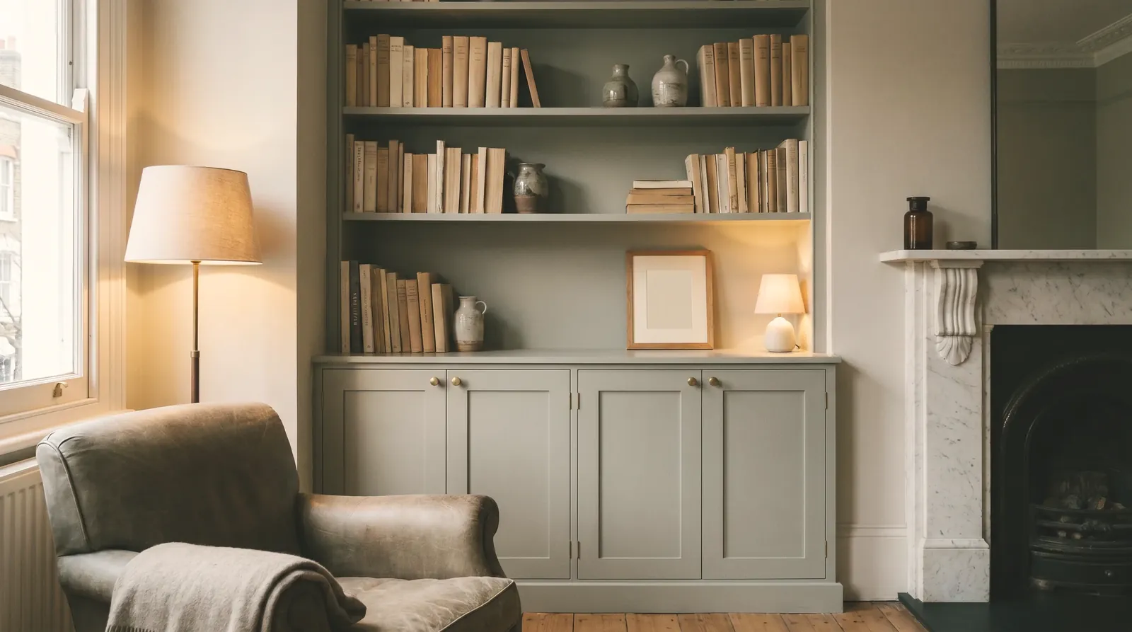 Alcove units and shelving