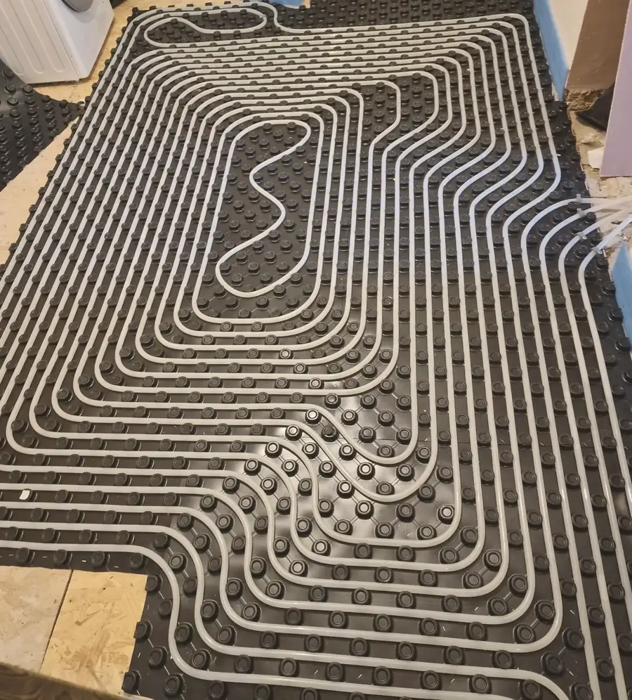Underfloor heating installation — Hampstead, London