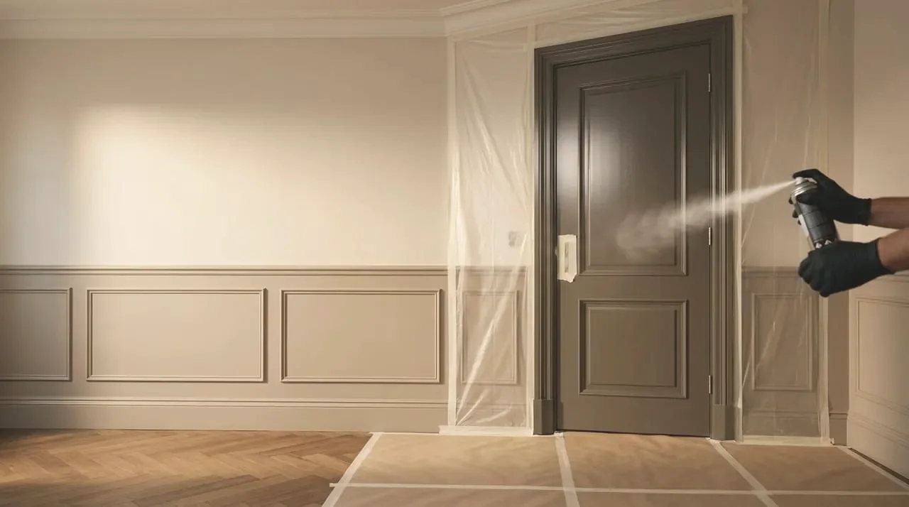 Spot spraying and touch-ups