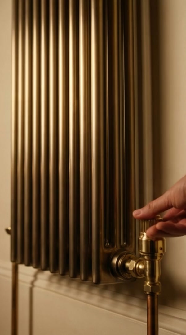 Heating and radiator work in a London home by PrimeCraft Surface Solutions